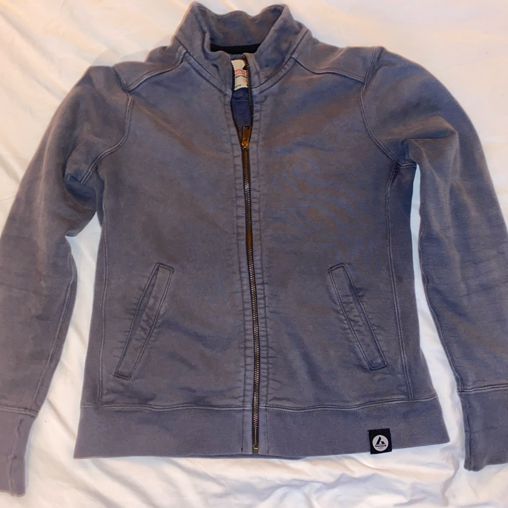 American Giant Women's Full Zip Moto Jacket Size medium.